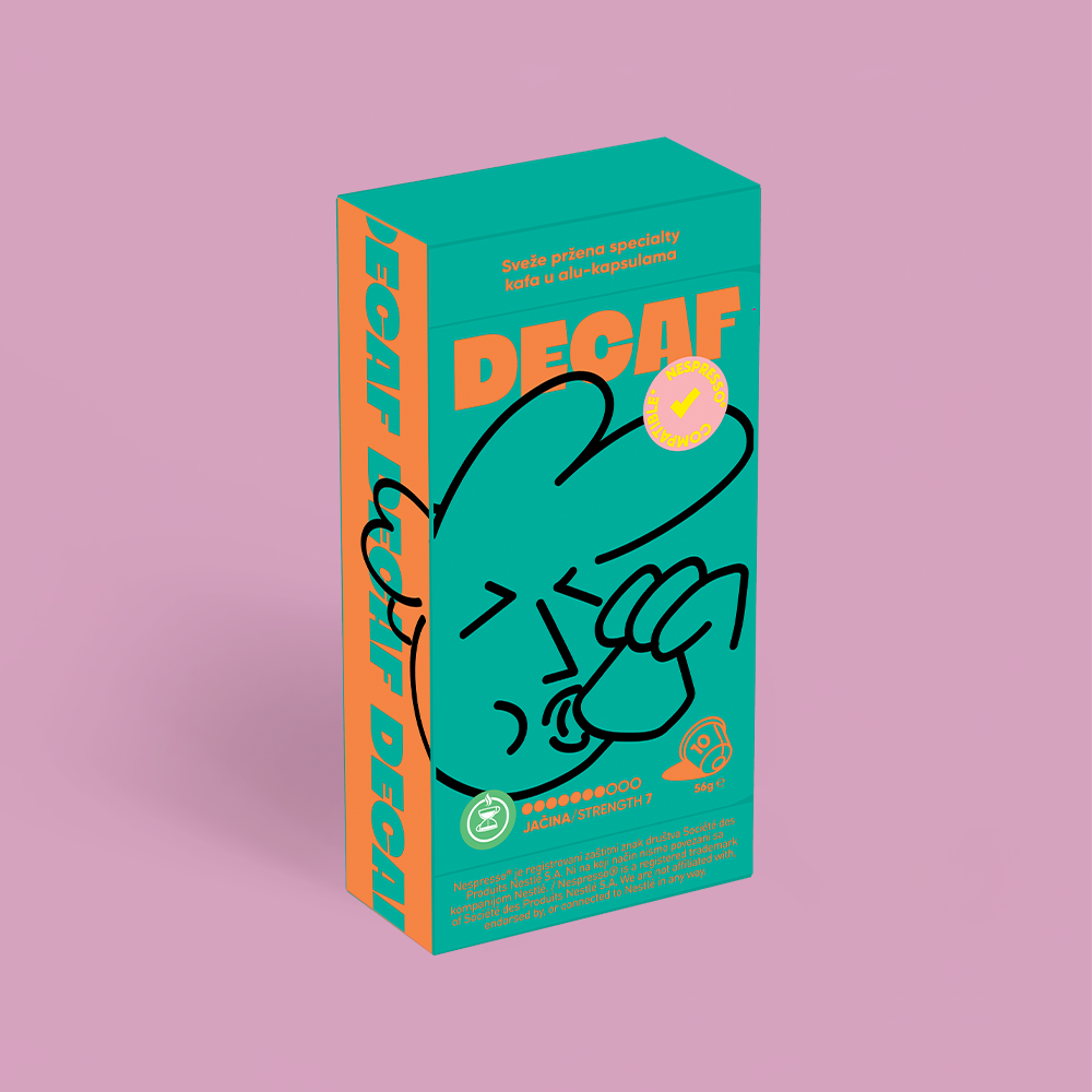 DECAF — Kafa sa ukusom